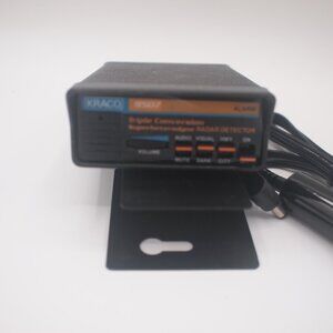 Vintage ￼Kraco Dual Superheterodyne Triple Conversion Radar Detector. KRD-9507